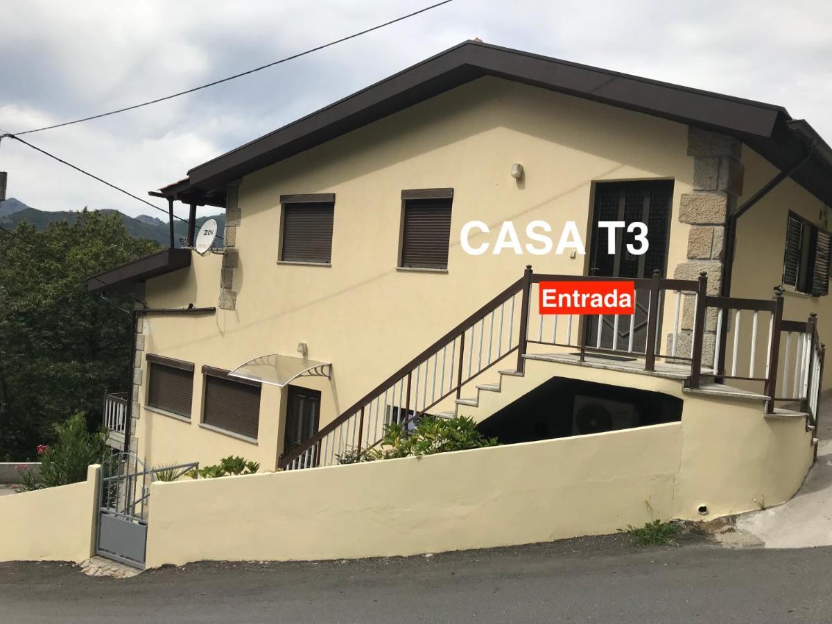 Casa de Casarelhos - T3 - Lareira com recuperador de calor para aquecimento - Vistas rio - Gerês Exterior foto