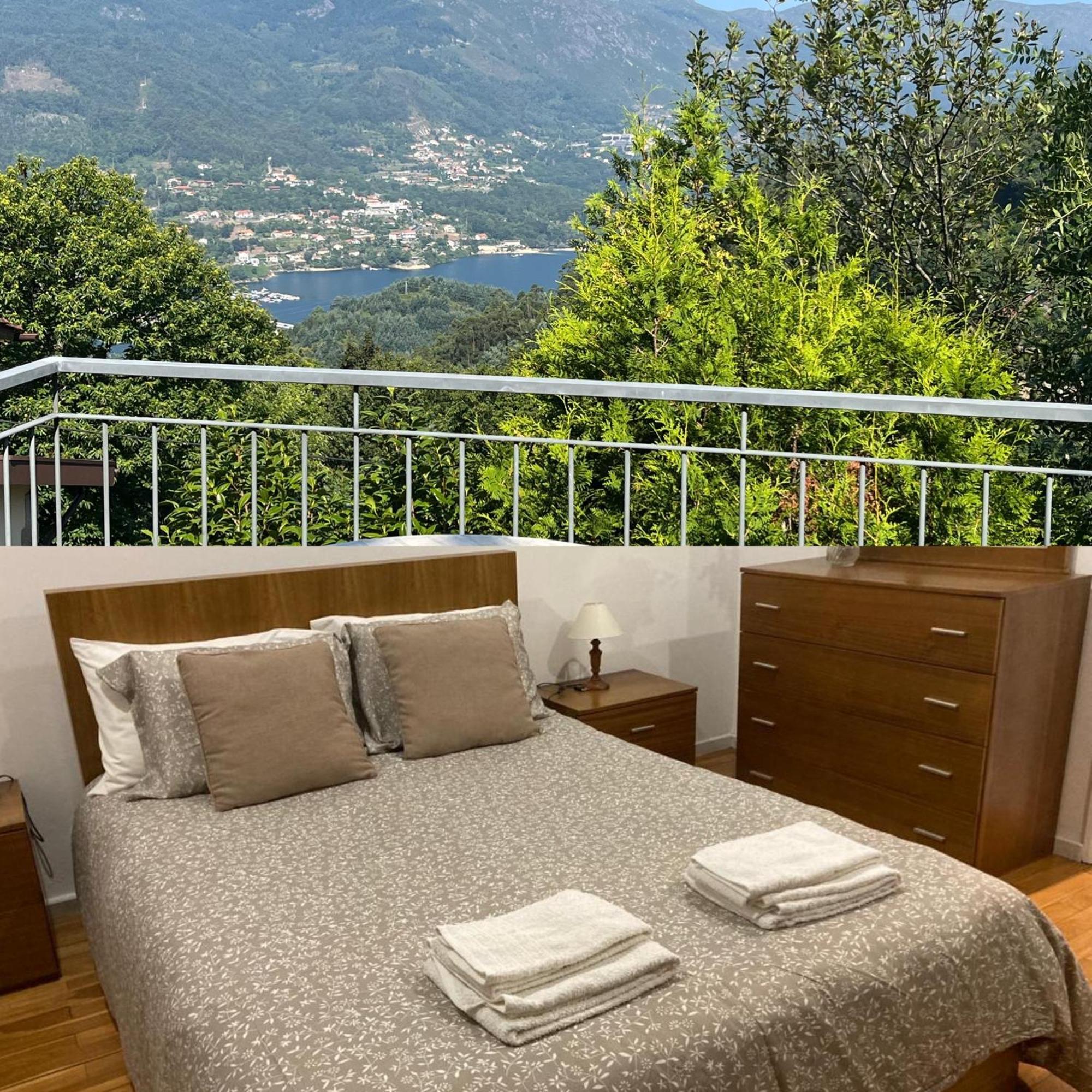 Casa de Casarelhos - T3 - Lareira com recuperador de calor para aquecimento - Vistas rio - Gerês Exterior foto