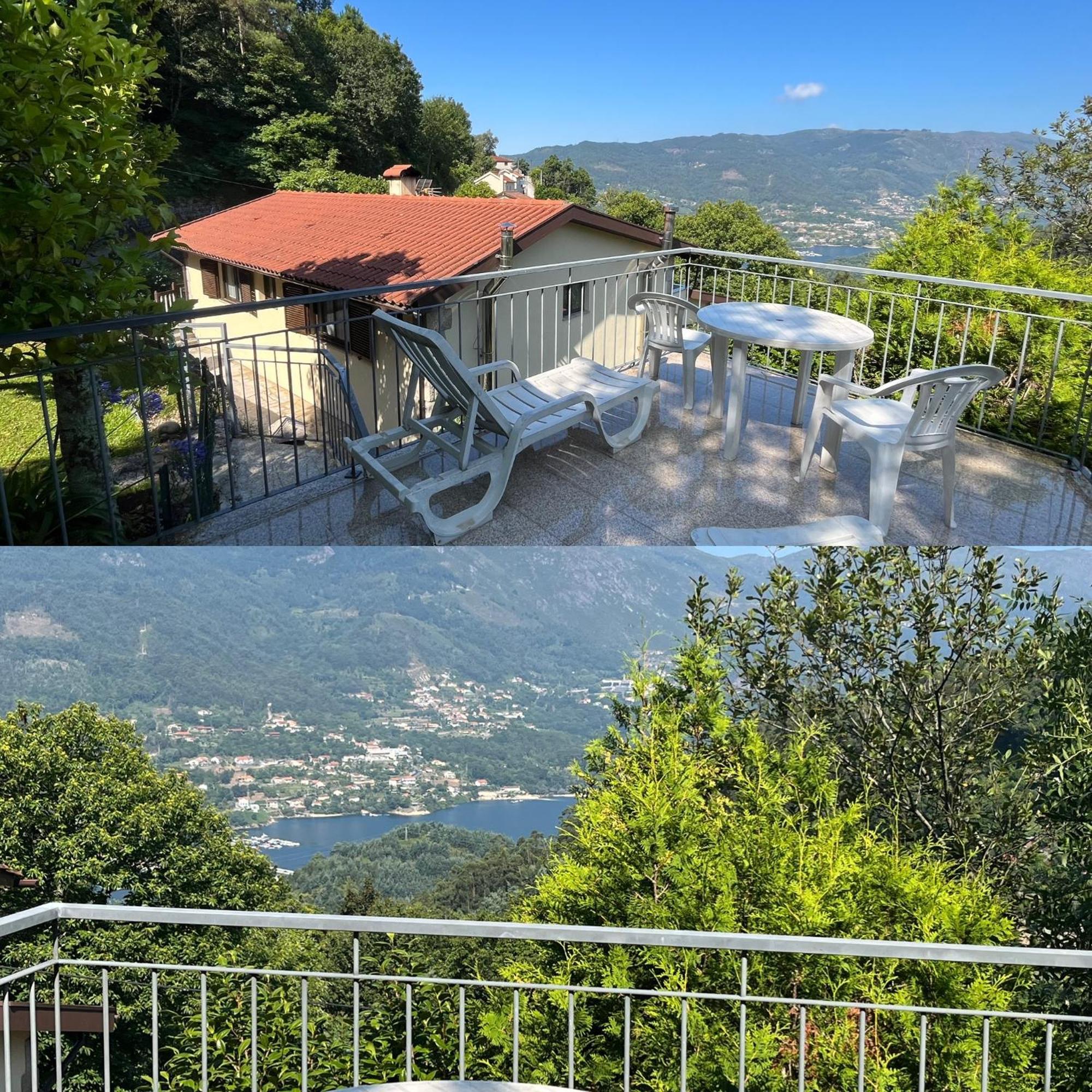 Casa de Casarelhos - T3 - Lareira com recuperador de calor para aquecimento - Vistas rio - Gerês Exterior foto